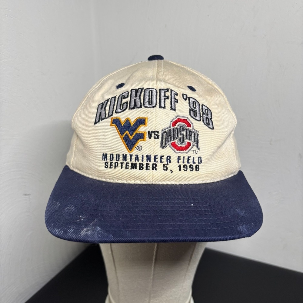 Kickoff‎ '98 WV VS OSU MOUNTAINEER FIELD SEPTEMBER 5, 1998 Trucker Hat Ball-cap